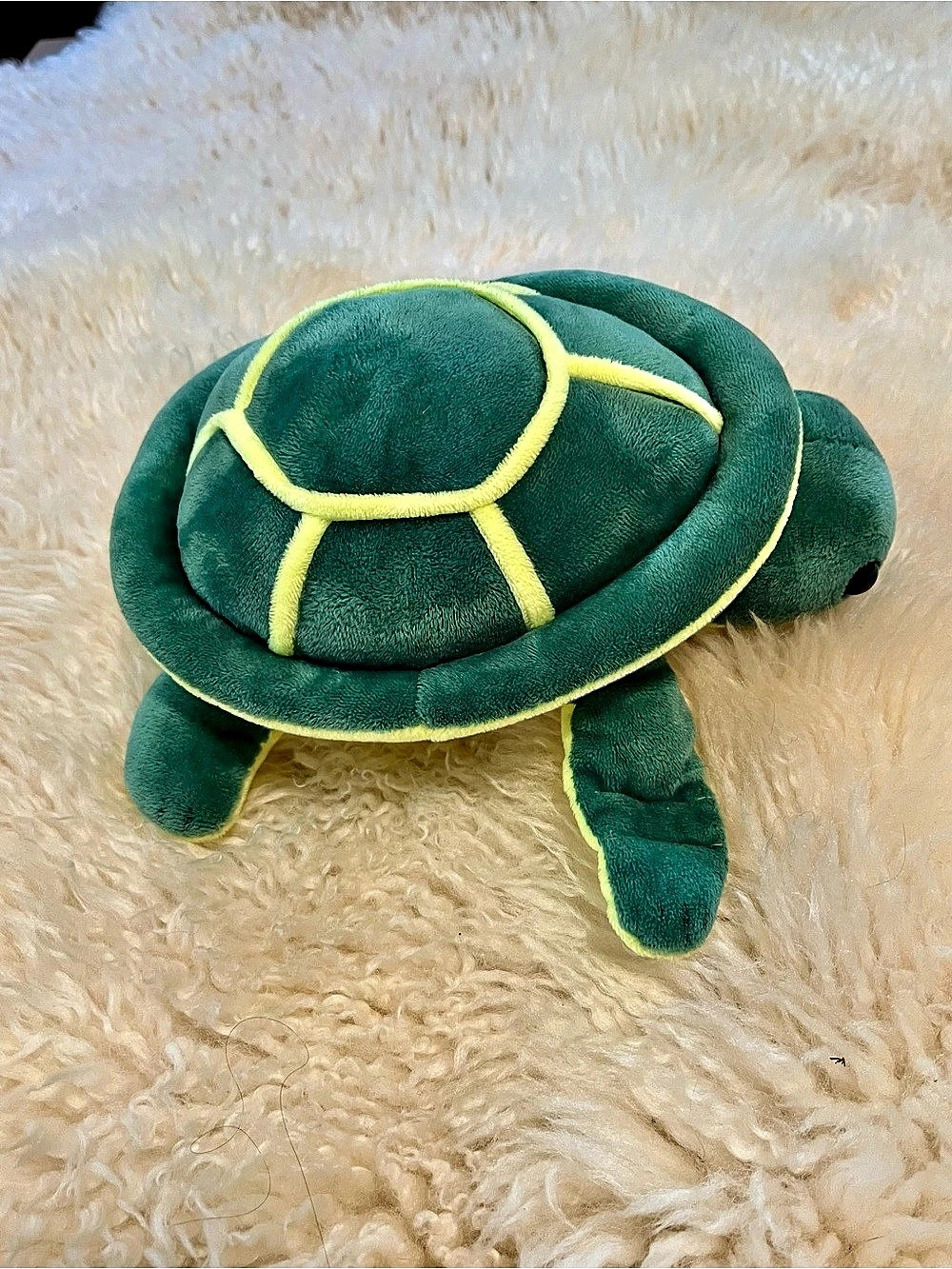 Green Sea Turtle Plush Stuffed Animal Soft Cuddly Ocean Toy Cute Gift